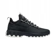 Buty sportowe męskie - Buty Męskie Zimowe Timberland Edge Sneaker Czarne Skórzane - miniaturka - grafika 1