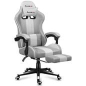 Fotele gamingowe - Huzaro Force 4.7 White Mesh - miniaturka - grafika 1
