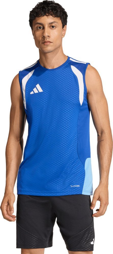 Adidas Koszulka męska adidas Tiro 26 Competition Sleeveless Jersey niebieska KA7613 S
