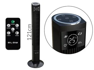 Wentylator BLOW WENTYLATOR KOLUMNOWY XXL 125CM 90W CZARNY - Wentylatory - miniaturka - grafika 1