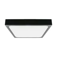 Lampy sufitowe - Plafon V-TAC 30W LED Kwadrat IP44 Czujnik Ruchu Mikrofalowy 42x42cm Czarny VT-8630SB-SQ 4000K 3000lm - miniaturka - grafika 1