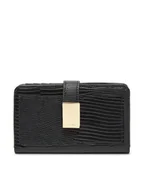 Portfele - Aldo Duży Portfel Damski Sandgate 13989486 Czarny - miniaturka - grafika 1