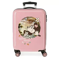 Walizki - Disney Minnie The Sound of Nature Walizka kabinowa Różowy 38x55x20 cms Sztywne zapięcie z boku 34L 2 kg 4 koła Bagaż ręczny, Różowy, Talla única, Walizka kabinowa - miniaturka - grafika 1