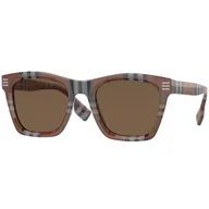 Okulary przeciwsłoneczne - Okulary przeciwsłoneczne Burberry 4348 396673 52 Cooper - miniaturka - grafika 1