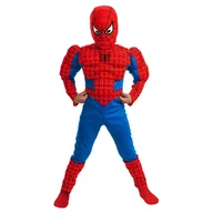 Dodatki do strojów karnawałowych - WKS, Strój dla dzieci, Spiderman,  122-128, wersja Deluxe - miniaturka - grafika 1