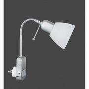 Lampy stojące - Trio T R I O Lampka 1 x 40W E14, Nikiel mat, seria 8901 (8911211-07)  - miniaturka - grafika 1