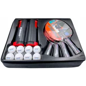 Tenis stołowy - Zestaw do tenisa stołowego POINT FAMILY - czarny - miniaturka - grafika 1