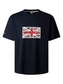 Koszulki męskie - Pepe Jeans Koszulka "Union" w kolorze czarnym - miniaturka - grafika 1