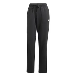 adidas Damskie spodnie Essentials Small Logo Feel Cozy Open Hem Pants - Spodnie damskie - miniaturka - grafika 1