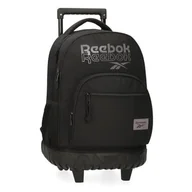 Plecaki szkolne i tornistry - Reebok Melbourne Plecak szkolny Czarny 32x43x21 cm Poliester by Joumma Bags, Czarny (Black), Talla única, plecak szkolny - miniaturka - grafika 1