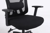 Fotele i krzesła biurowe - Activejet Ergonomiczny fotel biurowy T5 czarny - miniaturka - grafika 1