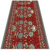 Dywany zewnętrzne - Dywan na taras do ogrodu na balkon Paisley kwiaty 150x225 cm - miniaturka - grafika 1