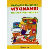 Tomkowska Magdalena Wycinanki na cały rok szkolny - Książki edukacyjne - miniaturka - grafika 1