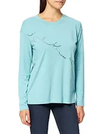 Koszulki i topy damskie - ESPRIT T-shirt damski, 470/turkusowy, XXS - miniaturka - grafika 1