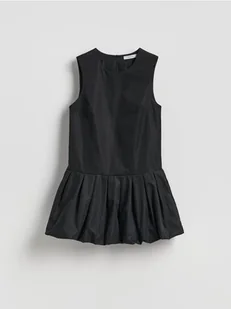Reserved - Sukienka bombka - czarny - Sukienki - miniaturka - grafika 1