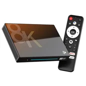 TV Box - TV Box H96 Max M9S Android 14, 8GB RAM 128GB ROM, RK3576 8 rdzeni, dekodowanie 8K AV1, WiFi 6, Bluetooth 5.4 - Czarny - miniaturka - grafika 1