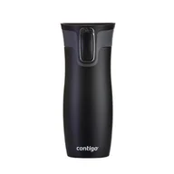 Kubki termiczne - Kubek termiczny CONTIGO West Loop Czarny Mat 470 ml - miniaturka - grafika 1