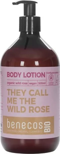 benecosBIO, Balsam Do Ciała Z Organiczną Dziką Różą, 500ml - Balsamy i kremy do ciała - miniaturka - grafika 1