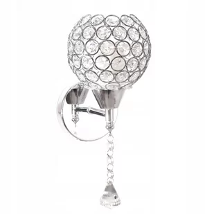 Lampa Ścienna Kinkiet Nowoczesny Glamour Kryształ - Lampy ścienne - miniaturka - grafika 1