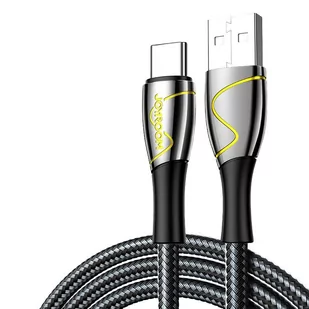 Joyroom Mermaid series kabel USB - USB Typ C 3A 2m czarny (S-2030K6) - Kable USB - miniaturka - grafika 1