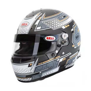 Kask zamknięty Bell RS7 PRO Stamina Grey (homologacja FIA) - Kaski motocyklowe - miniaturka - grafika 1