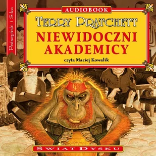 Niewidoczni Akademicy. Świat dysku - Audiobooki - fantastyka i horror - miniaturka - grafika 1