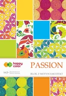 Szkolne artykuły papiernicze - Blok Effect Passion 10 arkuszy HAPPY COLOR - miniaturka - grafika 1