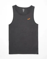 Koszulki męskie - Koszulka Volcom Volcom Pistol Stone Tank Top - HEATHER BLACK - XL - miniaturka - grafika 1