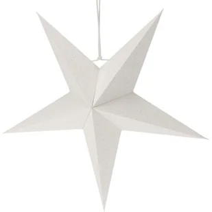 Gwiazda Papierowa Świąteczna Ozdoba Na Okno Wisząca Biały 45 Cm - Ozdoby bożonarodzeniowe Gwiazda Papierowa Świąteczna Ozdoba Na Okno Wisząca Biały 45 Cm - Ozdoby bożonarodzeniowe - miniaturka - grafika 1