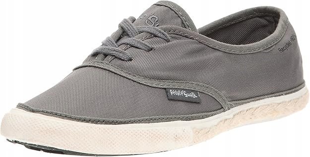 PEOPLE'SWALK SZARE TRAMPKI DAMSKIE NISKIE SZNUROWANE 37 16IA