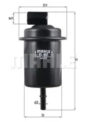 Filtry paliwa - Filtr paliwa Mahle KL 453 - miniaturka - grafika 1