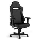Fotele gamingowe - Noblechairs HERO ST Black Edition Gamingowy do 150kg Skóra ECO High Tech Czarny - miniaturka - grafika 1