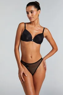Hunkemöller BEBE BRAZILIAN R Czarny - Majtki damskie - miniaturka - grafika 1