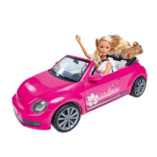 Steffi w kabriolecie Volkswagen Beetle 573-3353 - Akcesoria dla lalek - miniaturka - grafika 1