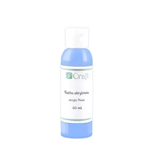 Craft Farba akrylowa 60 ml błękitna DP - Farby i media malarskie - miniaturka - grafika 1