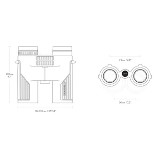 Lornetka Hawke Frontier HD X 10x32 szara - Lornetki - miniaturka - grafika 1