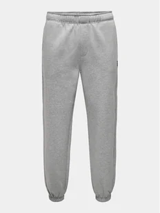 Only & Sons Spodnie dresowe Dan 22027583 Szary Relaxed Fit - Spodnie sportowe męskie - miniaturka - grafika 1