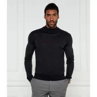 Swetry męskie - BOSS BLACK Wełniany golf H-Barcel 10267150 01 Slim Fit - miniaturka - grafika 1