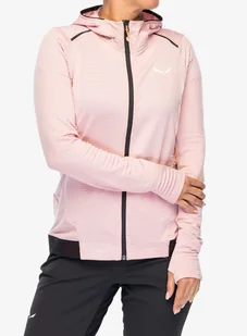 Bluza trekkingowa damska Salewa Pedroc PL Hooded Jacket - zephyr - Bluzy sportowe damskie - miniaturka - grafika 1