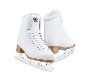 Damskie łyżwy Jackson Classic 380 White - Łyżwy - miniaturka - grafika 1