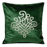 Poszewki na poduszki - Euro Firany Poszewka 45 x 45 Eurofirany Welwet Royal3 C. Ziel 1217063 - miniaturka - grafika 1