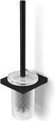 Akcesoria do wc - York New Black Stella szczotka do WC wisząca czarna 05.430-B - miniaturka - grafika 1