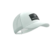 Czapki i chusty sportowe męskie - COMPRESSPORT Czapka z daszkiem TRUCKER 6P CAP sugar - miniaturka - grafika 1