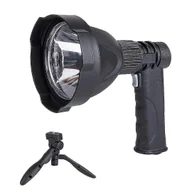Latarki - Led Hand Held Spotlight USB Akumulator Camping Hunting Latarka Latarka Z - miniaturka - grafika 1