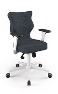 Fotele i krzesła biurowe - Entelo Krzesło biurowe Perto Biały AT04 DC-I-6-A-B-AT04-B - miniaturka - grafika 1