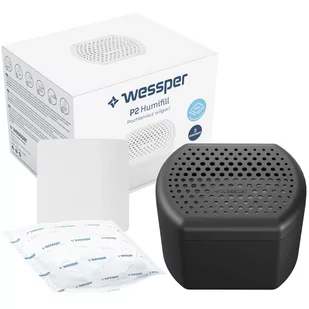 Osuszacz powietrza Pochłaniacz Wilgoci Wessper Humifill Czarny + Wkład Humifill + Tabletka Cubemax - Domowe osuszacze powietrza - miniaturka - grafika 1