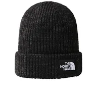 Czapki i chusty sportowe męskie - Czapka The North Face Beanie Salty Dog 0A3FJWJK31 - czarna - miniaturka - grafika 1