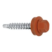 Wkręty - Wkręt-met Wkręt samowiercący farmerski 4,8 x 25 RAL 8004 - miniaturka - grafika 1