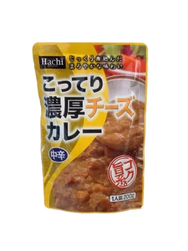 Pasta Curry Cheese Medium Hot 200g Hachi Shokuhin