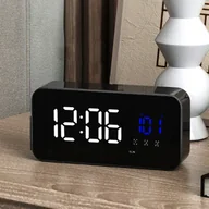 Zegary - Budzik Zegar Elektorniczny Led Nowoczesny Design Wysoka Funkcjonalność - miniaturka - grafika 1
